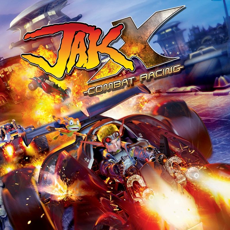 Jak X: Combat Racing box art for Playstation 4